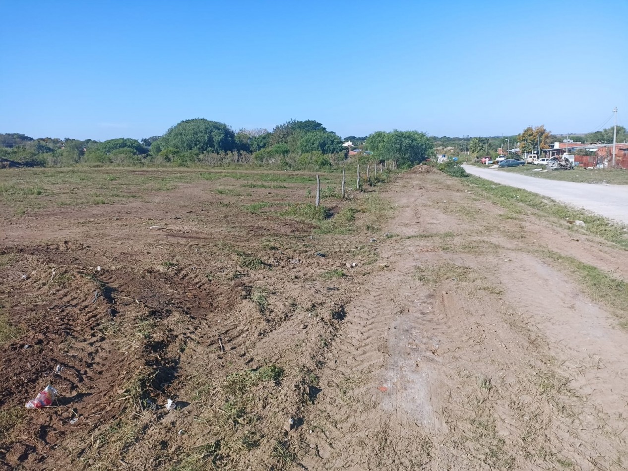 LOTE A LA VENTA EN CALLE JUAN B JUSTO Y GOBERNADOR PARERA IDEAL PARA LOTEO