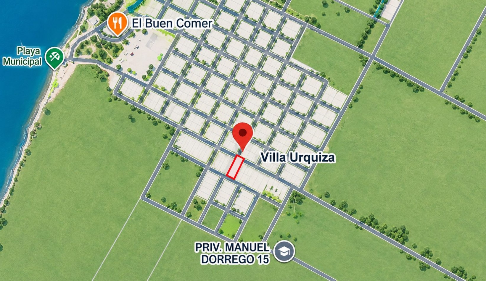 LOTES EN VENTA EN VILLA URQUIZA 